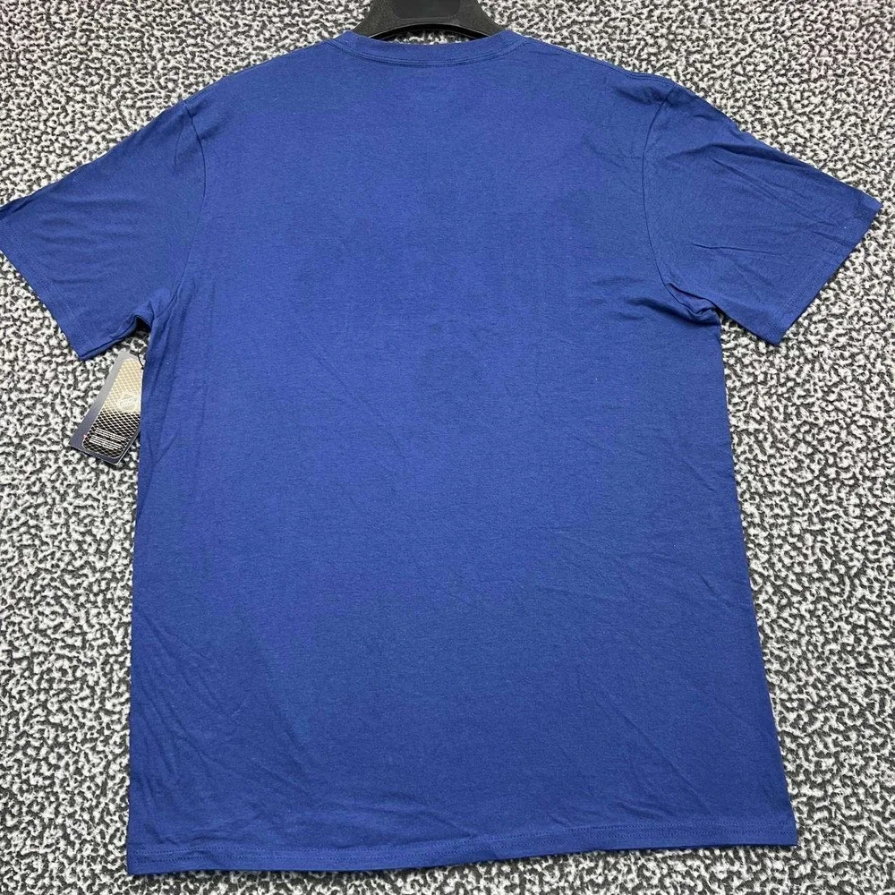 Edmonton Oilers Shirt Men Large‎ Blue Fanatics Short Sleeve Crew Neck New L